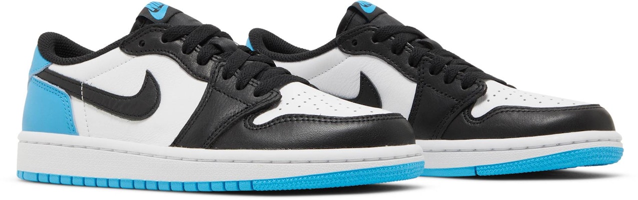 (Women) Air Jordan 1 Low OG 'Black and Dark Powder Blue/UNC' CZ0775-104 Cheap (Women) Air Jordan 1 Low OG 'Black and Dark Powder Blue/UNC' CZ0775-104