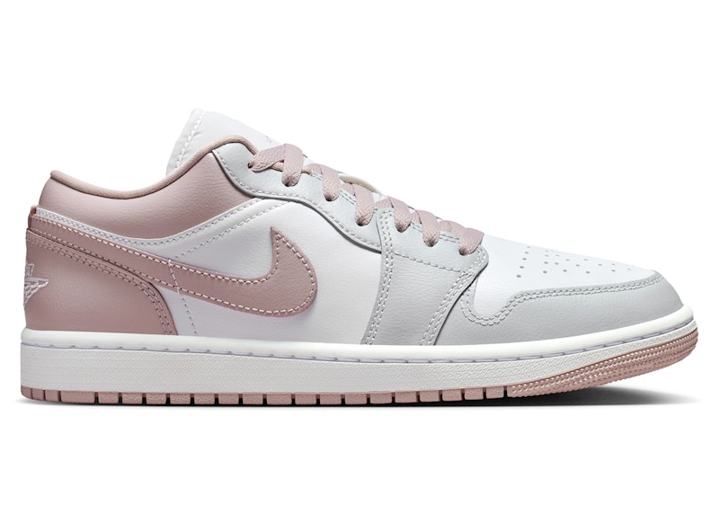 (Women) Air Jordan 1 Low 'Particle Rose White Neutral Grey' DC0774-606