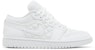 (W) Air Jordan 1 Low Quilted 'Putih Serba' DB6480-100