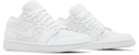 (W) Air Jordan 1 Low Quilted 'Putih Serba' DB6480-100