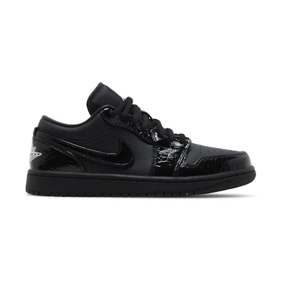 (W) Jordan 1 Low SE 'Black Croc'
