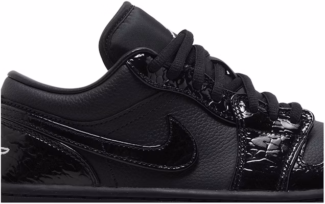 (W) Air Jordan 1 Low SE 'Hitam Buaya' HJ7743-010 Order (W) Air Jordan 1 Low SE 'Hitam Buaya' HJ7743-010