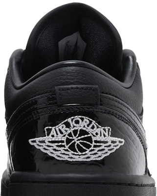 (W) Air Jordan 1 Low SE '黑色鳄鱼纹' HJ7743-010 1