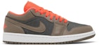 Buy (W) Air Jordan 1 Low SE 'Hitam Zaitun Merah Terang' DQ6076-002