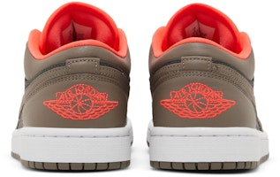 (W) Air Jordan 1 Low SE 'Hitam Zaitun Merah Terang' DQ6076-002 Details for (W) Air Jordan 1 Low SE 'Hitam Zaitun Merah Terang' DQ6076-002