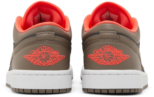 (Women) Air Jordan 1 Low SE 'Black Olive Bright Crimson' DQ6076-002 Details for (Women) Air Jordan 1 Low SE 'Black Olive Bright Crimson' DQ6076-002