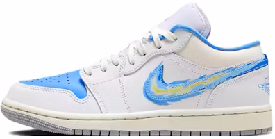 (Women) Air Jordan 1 Low SE 'Just Skate - University Blue' FJ7219-441 (Women) Air Jordan 1 Low SE 'Just Skate - University Blue' FJ7219-441
