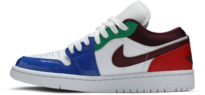 (Women) Air Jordan 1 Low SE 'Multi-Color' DB5455-100 Lookbook (Women) Air Jordan 1 Low SE 'Multi-Color' DB5455-100