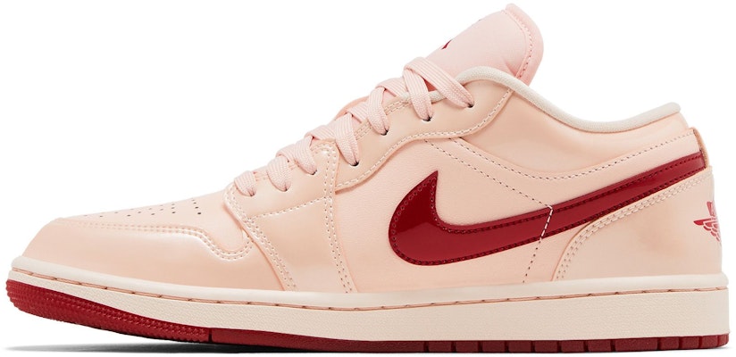 (Women) Air Jordan 1 Low SE 'Patent Valentine's Day' HF3174-600 Lookbook (Women) Air Jordan 1 Low SE 'Patent Valentine's Day' HF3174-600