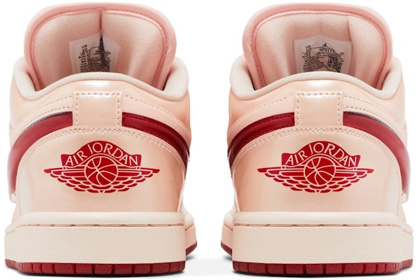 (Women) Air Jordan 1 Low SE 'Patent Valentine's Day' HF3174-600 Details for (Women) Air Jordan 1 Low SE 'Patent Valentine's Day' HF3174-600