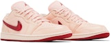 Cheap (Women) Air Jordan 1 Low SE 'Patent Valentine's Day' HF3174-600