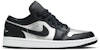 (W) Air Jordan 1 Low SE 'Silver Toe' - Kasut Wanita Perak Elegan Retro. DA5551-001