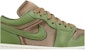 (W) Air Jordan 1 Low SE 'Sky J Light Olive' Lelaki Wanita Kasual Sneakers. FB9893-300