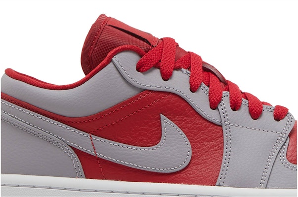 (W) Air Jordan 1 Low SE 'Split - Gym Red Cement Grey' Lelaki. DR0502-600 Order (W) Air Jordan 1 Low SE 'Split - Gym Red Cement Grey' Lelaki. DR0502-600