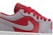 (W) Air Jordan 1 Low SE 'Split - Gym Red Cement Grey' Lelaki. DR0502-600