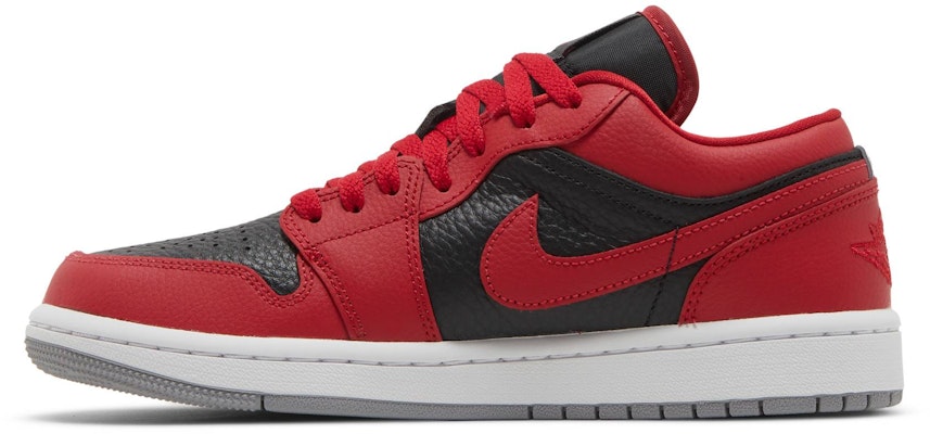 (W) Air Jordan 1 Low SE 'Split - Gym Red Cement Grey' Lelaki. DR0502-600 Lookbook (W) Air Jordan 1 Low SE 'Split - Gym Red Cement Grey' Lelaki. DR0502-600