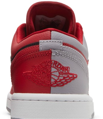 (W) Air Jordan 1 Low SE 'Split - Gym Red Cement Grey' Lelaki. DR0502-600 Sizing (W) Air Jordan 1 Low SE 'Split - Gym Red Cement Grey' Lelaki. DR0502-600