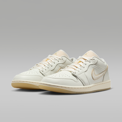 Purchase (W) Air Jordan 1 Low SE 米白色/象牙白/金色 HV5157-100