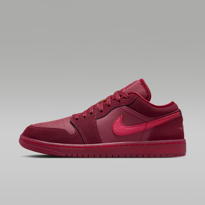 (Women) Air Jordan 1 Low SE Team Red/Sierra Red IB7012-600