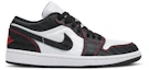 Buy (W) Air Jordan 1 Low SE Utility 'Blanco Negro Rojo' DD9337-106