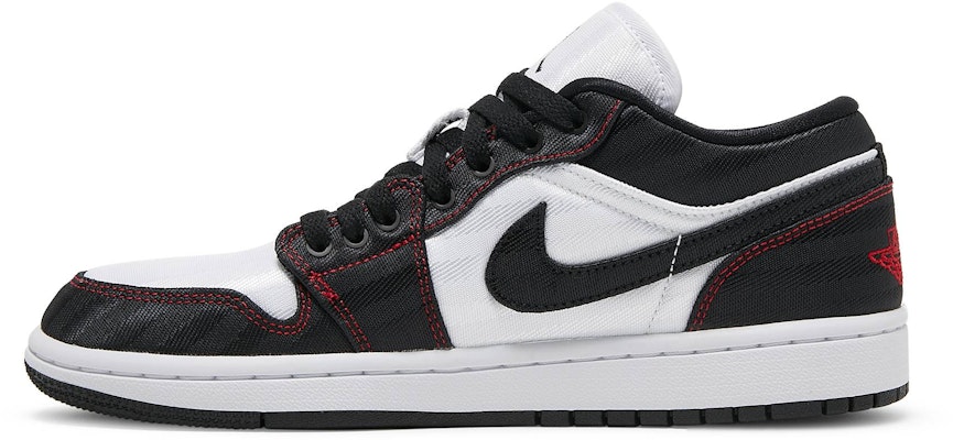 (W) Air Jordan 1 Low SE Utility 'Putih Hitam Merah' DD9337-106 Lookbook (W) Air Jordan 1 Low SE Utility 'Putih Hitam Merah' DD9337-106