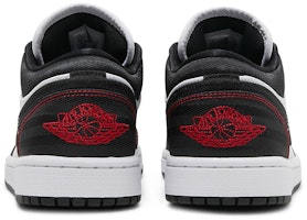 (W) Air Jordan 1 Low SE Utility 'Blanco Negro Rojo' DD9337-106 Details for (W) Air Jordan 1 Low SE Utility 'Blanco Negro Rojo' DD9337-106