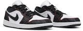 Cheap (W) Air Jordan 1 Low SE Utility 'Putih Hitam Merah' DD9337-106