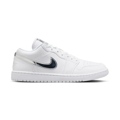 (W) Jordan 1 Low SE White Metallic Silver