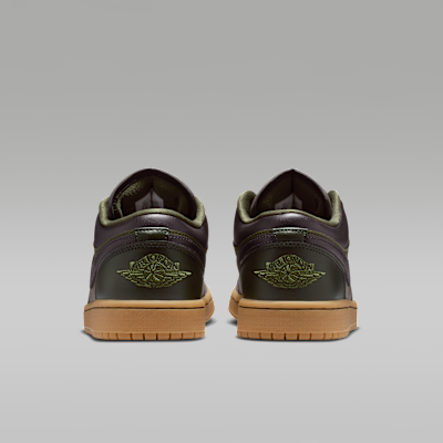 Details for (W) Air Jordan 1 Low Sequoia/Rough Green/Gum Light Brown/Velvet Brown IR0840-325