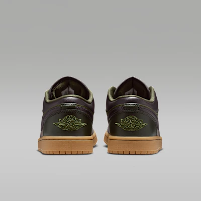 (W) Air Jordan 1 Low Sequoia/Rough Green/Gum Light Brown/Velvet Brown IR0840-325 Details for (W) Air Jordan 1 Low Sequoia/Rough Green/Gum Light Brown/Velvet Brown IR0840-325