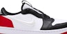 (W) Air Jordan 1 Low Slip 'Black Toe' - Hujung Hitam AV3918-102