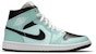 (W) Air Jordan 1 Mid 'Aqua Hitam' BQ6472-300
