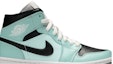 Order (W) Air Jordan 1 Mid 'Aqua Hitam' BQ6472-300