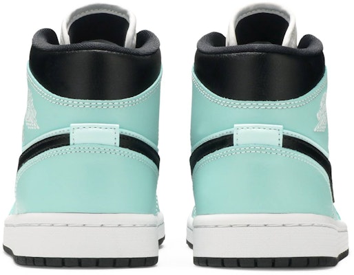 (W) Air Jordan 1 Mid 'Aqua Hitam' BQ6472-300 Details for (W) Air Jordan 1 Mid 'Aqua Hitam' BQ6472-300