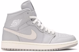 (Women) Air Jordan 1 Mid 'Atmosphere Grey Pale Ivory Bone' CD7240-002 (Women) Air Jordan 1 Mid 'Atmosphere Grey Pale Ivory Bone' CD7240-002