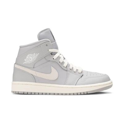 (W) Jordan 1 Mid 'Atmosphere Grey Pale Ivory Bone'