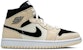 (W) Air Jordan 1 Mid 'Barely Orange' Wanita BQ6472-800