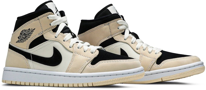 (W) Air Jordan 1 Mid 'Barely Orange' Sepatu Sneakers Wanita BQ6472-800 Cheap (W) Air Jordan 1 Mid 'Barely Orange' Sepatu Sneakers Wanita BQ6472-800