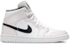(Women) Air Jordan 1 Mid 'Barely Rose' BQ6472-500