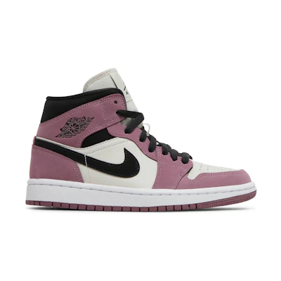 (W) Jordan 1 Mid 'Berry Pink'