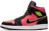 Buy Kasut Air Jordan 1 Mid 'Black Hot Punch' Wanita BQ6472-006
