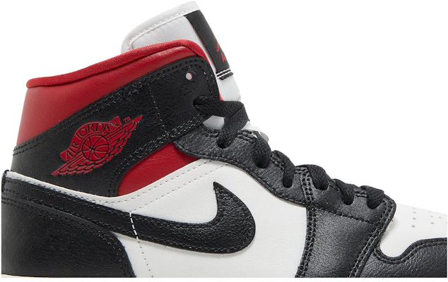(Women) Air Jordan 1 Mid 'Black Sail Gym Red' BQ6472-061 Order (Women) Air Jordan 1 Mid 'Black Sail Gym Red' BQ6472-061