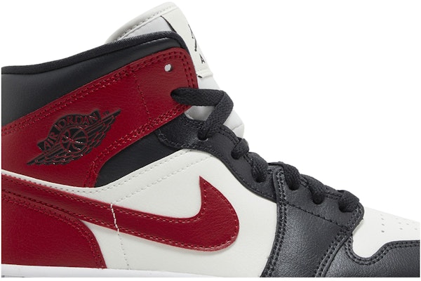 (Women) Air Jordan 1 Mid 'Black Toe' BQ6472-160 Order (Women) Air Jordan 1 Mid 'Black Toe' BQ6472-160