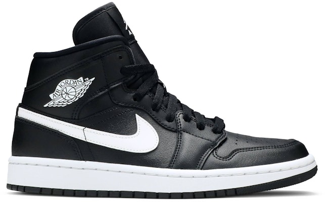 (W) エアジョーダン1 MID 黒白 (Ea Jo-dan 1 MID Kuro Shiro) BQ6472-011 Buy (W) エアジョーダン1 MID 黒白 (Ea Jo-dan 1 MID Kuro Shiro) BQ6472-011