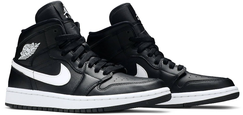 (W) エアジョーダン1 MID 黒白 (Ea Jo-dan 1 MID Kuro Shiro) BQ6472-011 Cheap (W) エアジョーダン1 MID 黒白 (Ea Jo-dan 1 MID Kuro Shiro) BQ6472-011