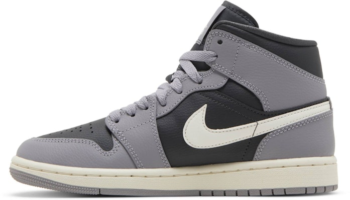 (Women) Air Jordan 1 Mid 'Cement Grey' BQ6472-022 Lookbook (Women) Air Jordan 1 Mid 'Cement Grey' BQ6472-022