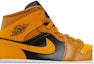 Order (W) Air Jordan 1 Mid 'Chutney' Lelaki dan Wanita Kasut Sneakers Retro BQ6472-700