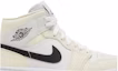 Order (W) Air Jordan 1 Mid 'Coconut Milk' - Susu Kelapa BQ6472-121
