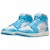 (W) Air Jordan 1 Mid 'Biru Serbuk Gelap' BQ6472-400