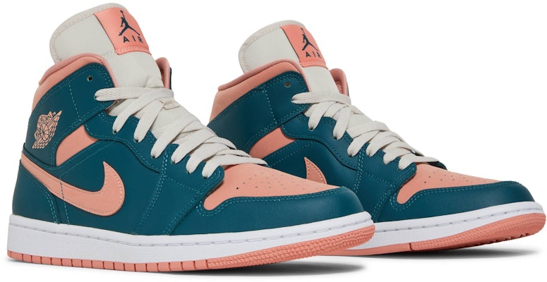 (W) Air Jordan 1 Mid 'Hijau Teal Gelap' BQ6472-308 Cheap (W) Air Jordan 1 Mid 'Hijau Teal Gelap' BQ6472-308